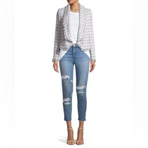 IRO Jeans Distressed w/ Chains Women’s Size 27 Blue Ankle Slim Fit Reg. $325 EUC